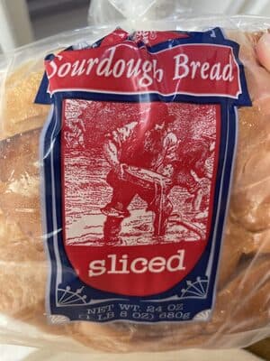 San Francisco style sourdough bread