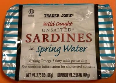 Sardines in Spring Water