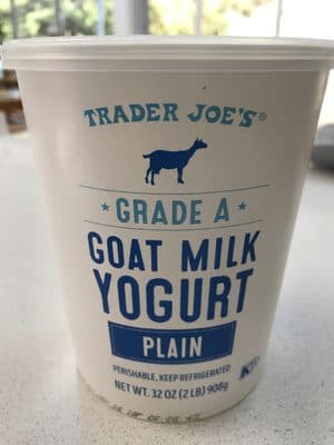 Grade A Goat Milk Yogurt Plain