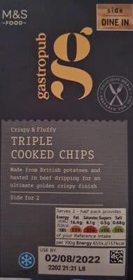 TRIPLE COOKED CHIPS