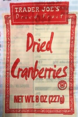 Sweetened Dried Cranberries