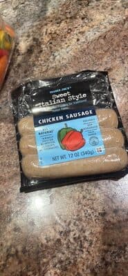 Sweet Italian Style Chicken Sausage