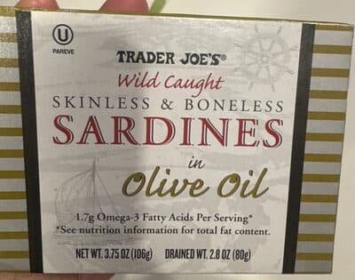 Skinless & Boneless Sardines in Olive Oil