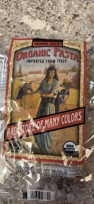 Organic Pasta Radiatore of Many Colors