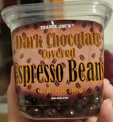 Dark Chocolate Covered Espresso Beans