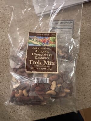 Almond, Chocolate, and Cashew Trek Mix