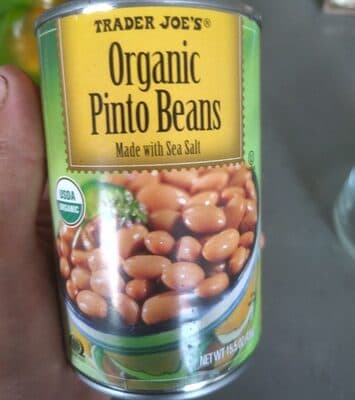 Organic Pinto Beans Made with Sea Salt