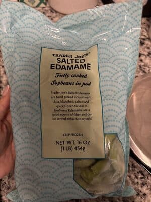 Salted Edamame
