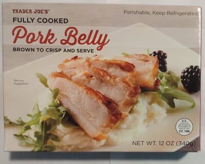 Fully Cooked Pork Belly