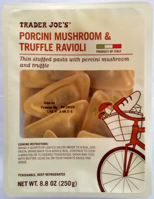 PORCINI MUSHROOM & TRUFFLE RAVIOLI