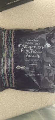 Unsweetened Organic Açaí Puree Packets