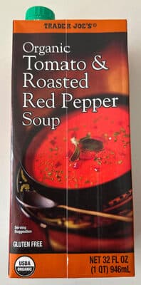 Organic Tomato & Roasted Red Pepper Soup