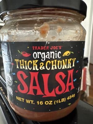 organic thick & chunky salsa