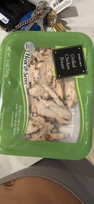 Grilled White Chicken Meat Strips