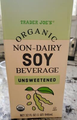 Organic Non-Dairy Soy Beverage Unsweetened