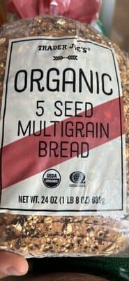 ORGANIC 5 SEED MULTIGRAIN BREAD