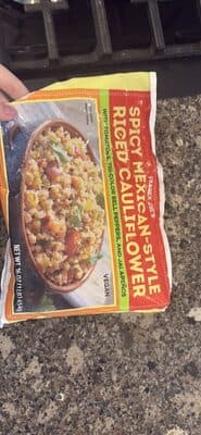 Spicy Mexican-Style Riced Cauliflower