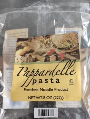 Pappardelle pasta