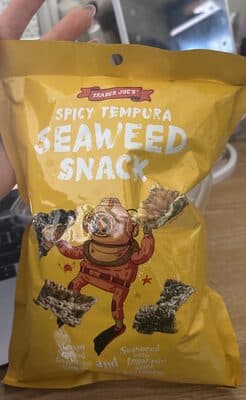 Spicy Tempura Seaweed Snack