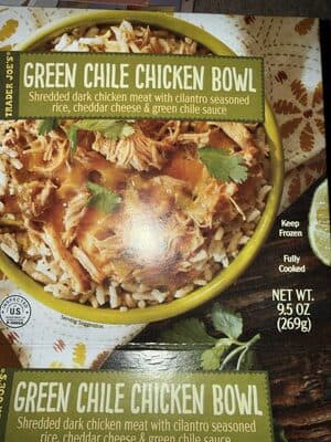 Green Chili Chicken Bowl
