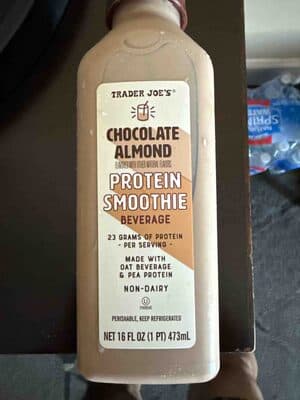 Chocolate Almond Protein Smoothie Beverage