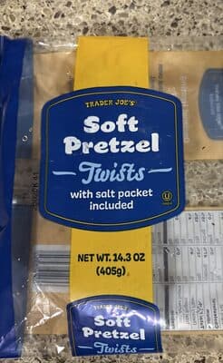 Soft pretzel twist
