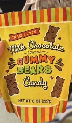 Choc covered gummy bears