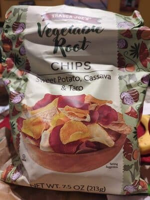 Vegetable Root Chips Sweet Potato, Cassava & Taro