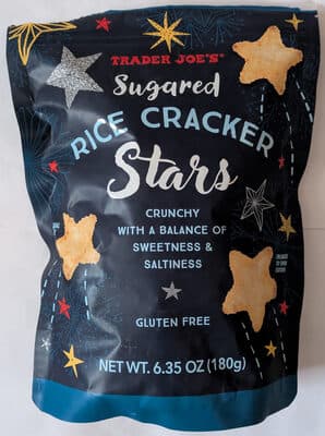 Sugared Rice Cracker Stars