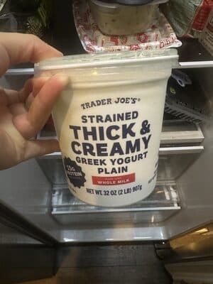 STRAINED THICK & CREAMY GREEK YOGURT PLAIN