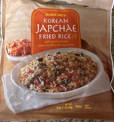 Korean Japchae Fried Rice