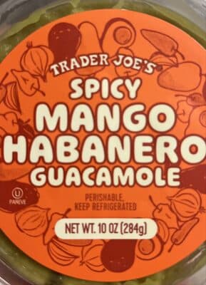 Spicy Mango Habanero Guacamole