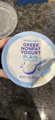 Greek Nonfat Yogurt Plain