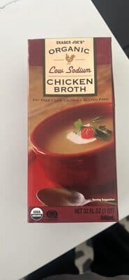 Organic Low Sodium Chicken Broth