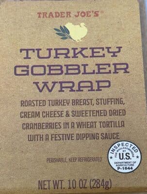 Turkey gobbler wrap
