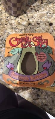 Chunky Spicy Guacamole Auténtico