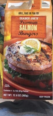 Premium Salmon Burgers