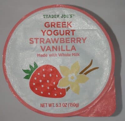 Greek Yogurt Strawberry Vanilla