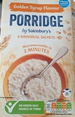 Golden Syrup Flavour Porridge
