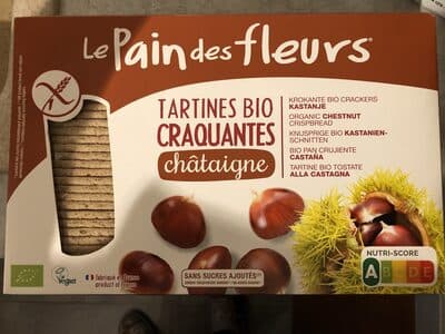 Tartines craquantes à la châtaigne