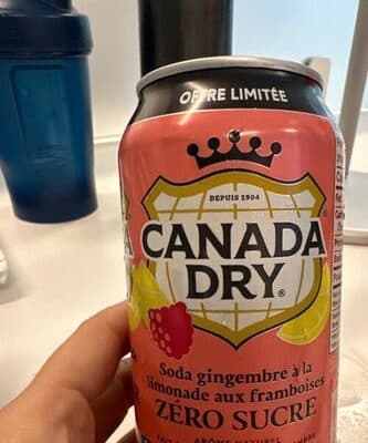 Rasberry lemonade ginger ale