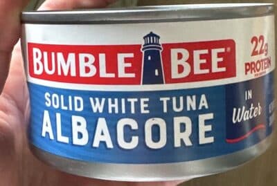 Solid White Tuna Albacore in Water
