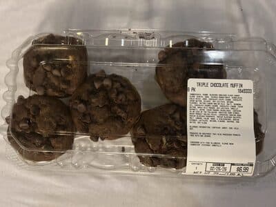 TRIPLE CHOCOLATE MUFFIN