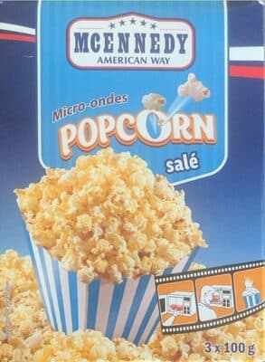 Salted Microwave Popcorn