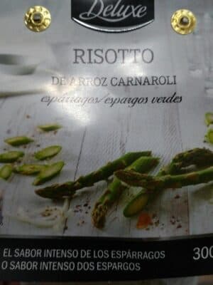 Asparagus risotto