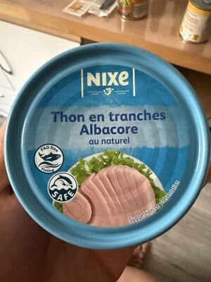 Thon Albacore entier au naturel