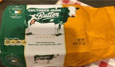 Cultured irish butter