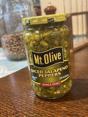 Diced Jalapeno Peppers
