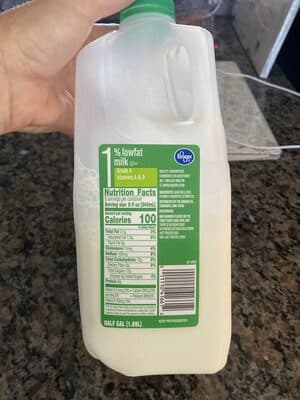1% lowfat milk