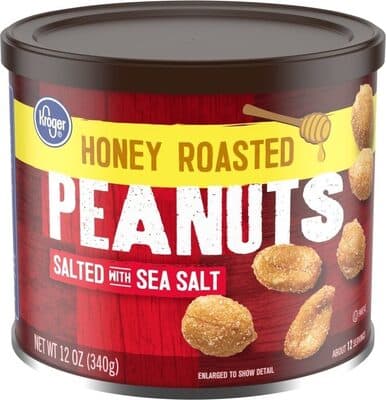 Honey roasted peanuts